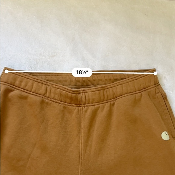 Carhartt Women’s Relaxed Fit Joggers Sweatpants XL Brown BN5510-W - Picture 5 of 15